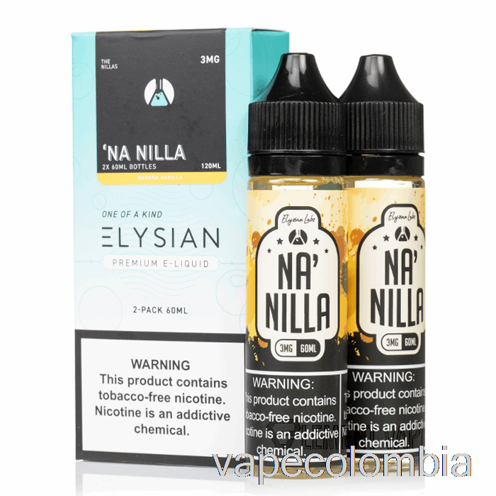 Kit Vape Completo Na'nilla - Elysian Labs - 120ml 6mg
